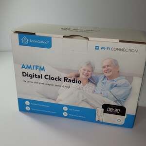 SmartCuckoo Stress Relief Alarm Clock‎ Radio with Sleep Aid White Noise